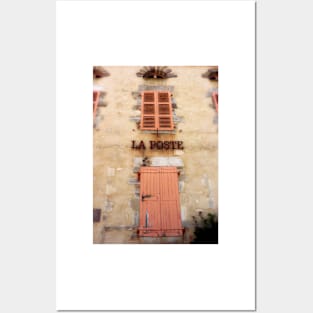 La Poste in a French Village Posters and Art